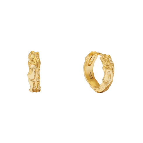 MAREN HOOPS GOLD